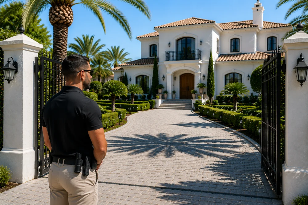 Marbella villa security